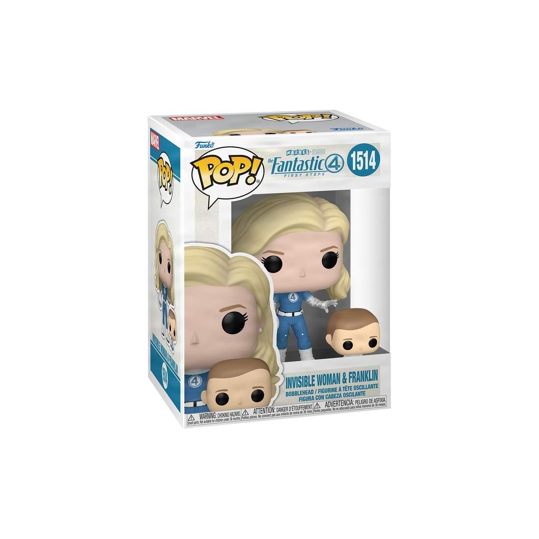 Marvel Funko Pop! Vinylfigur: Invisible Woman & Franklin | Hem & Hobby | Pryloteket