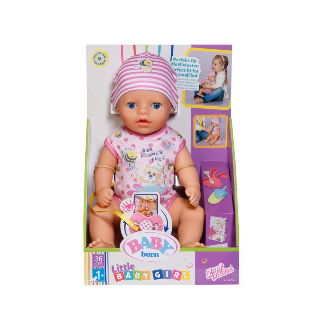 Babydocka 36 cm, liten flickleksak för barn | Hem & Hobby | Pryloteket