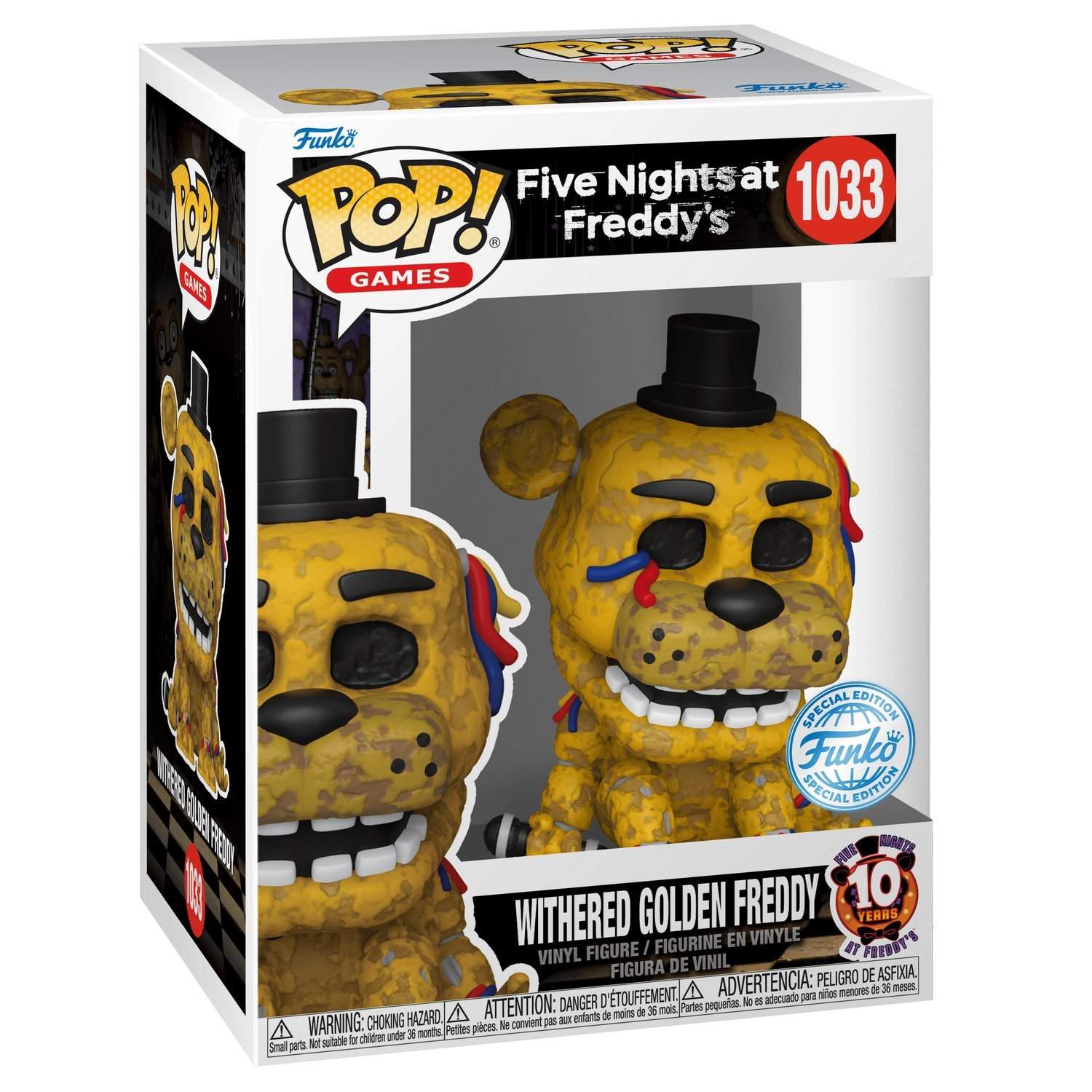 Fem nætter på Freddy's Freddy Funko Pop! Vinyl figur