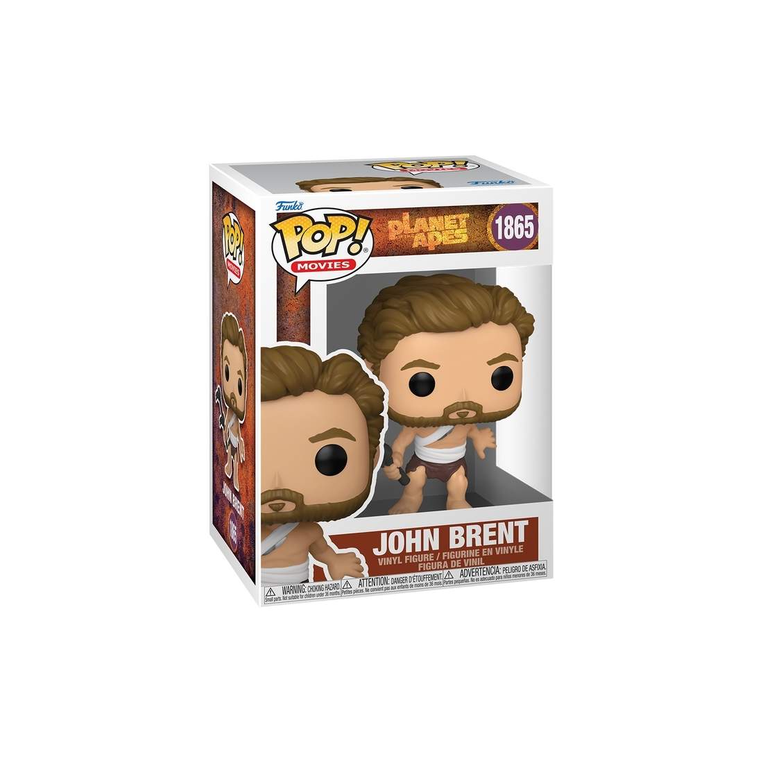Planet of the Apes Funko Pop Vinylfigur - John Brent | Hem & Hobby | Pryloteket