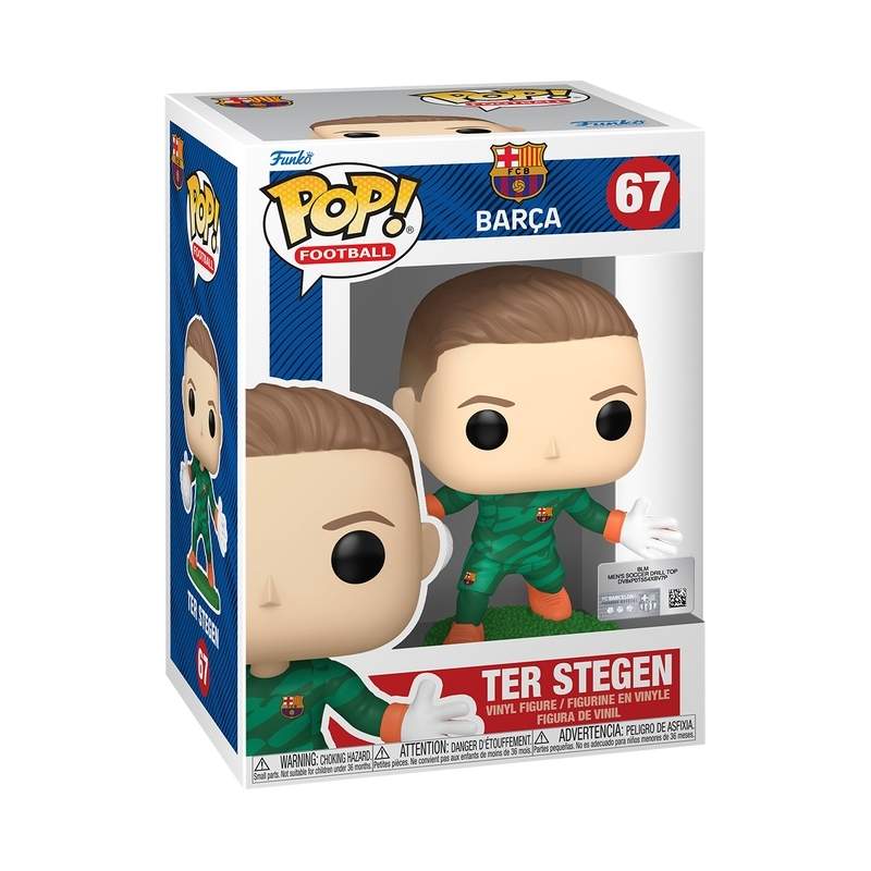 Barcelona Ter Stegen Funko Pop! Vinylfigur, samlerlegetøj