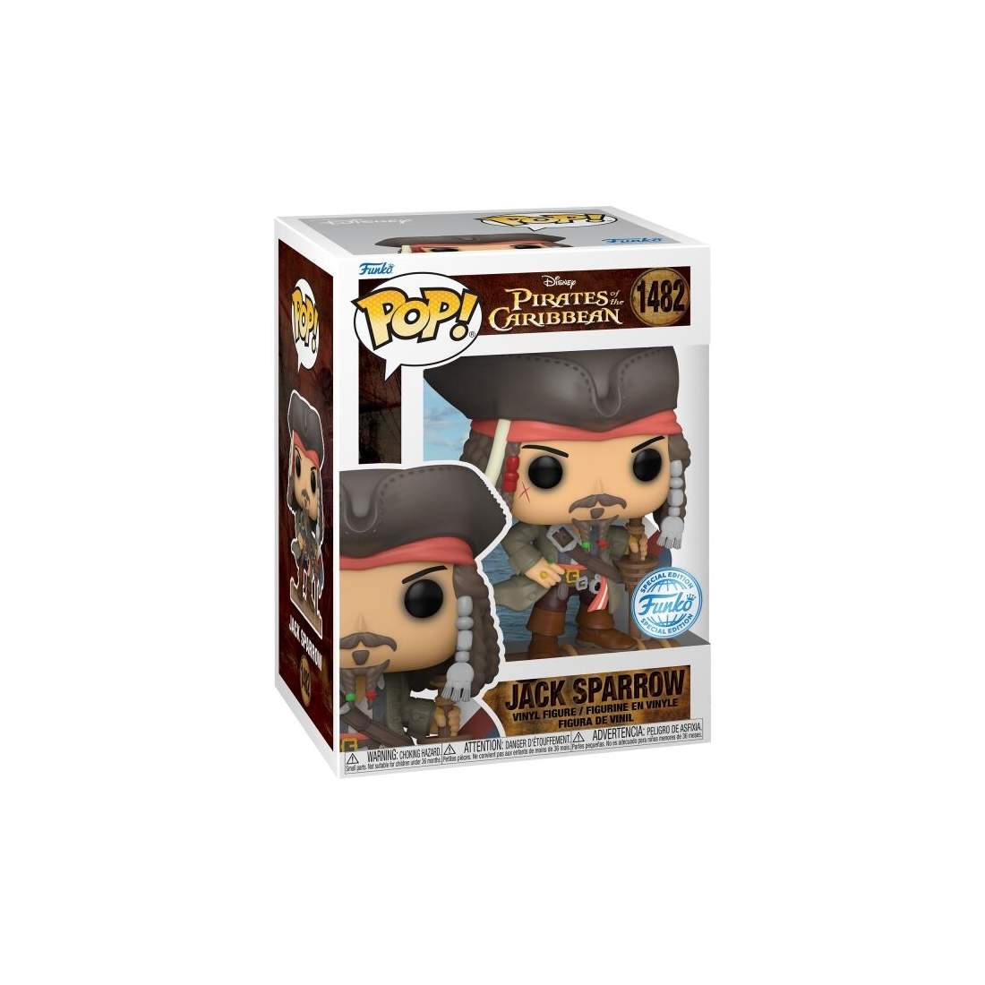 Pirates of the Caribbean Jack Sparrow Funko Pop Vinyl Figur | Hem & Hobby | Pryloteket