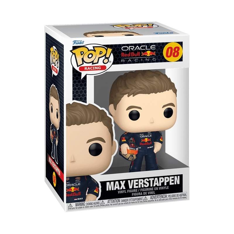 Formel 1 Max Verstappen Funko Pop! Vinyl figur samleobjekt