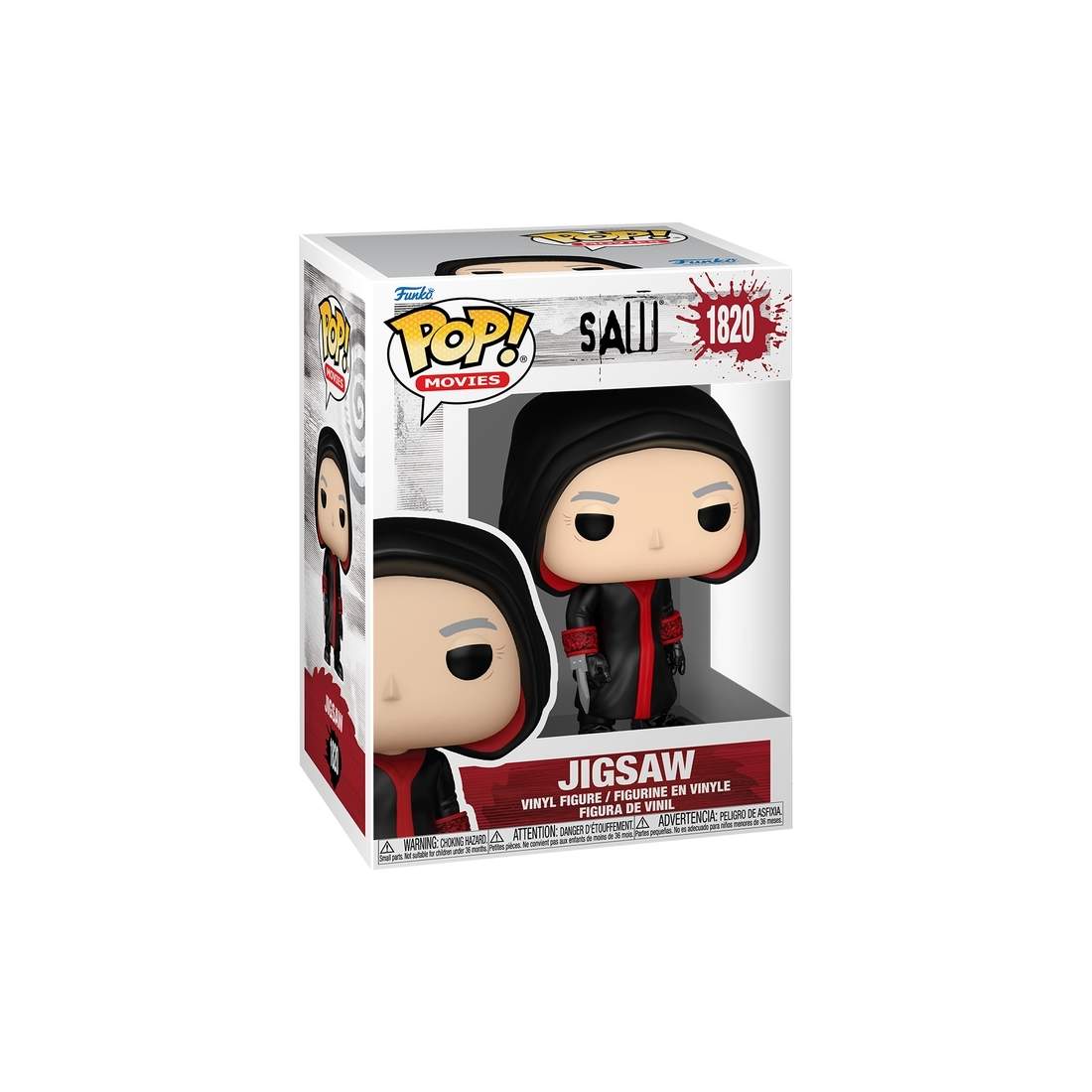 Såg Jigsaw Funko Pop! Vinylfigur med Chase-variant | Hem & Hobby | Pryloteket