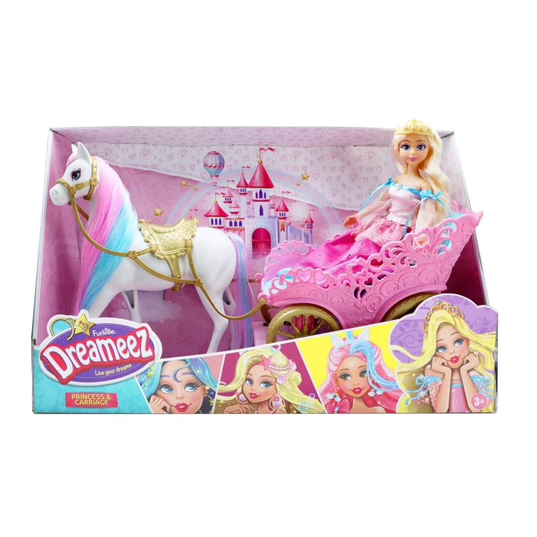 Princess Lekset med häst och vagn för barn | Hem & Hobby | Pryloteket