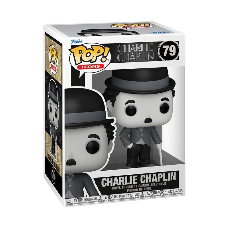 Charlie Chaplin Funko Pop! Samlelegetøj i vinylfigur
