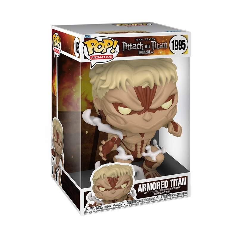 Attack On Titan Jumbo Vinyl Figur - Pansret Titan Samlerobjekt