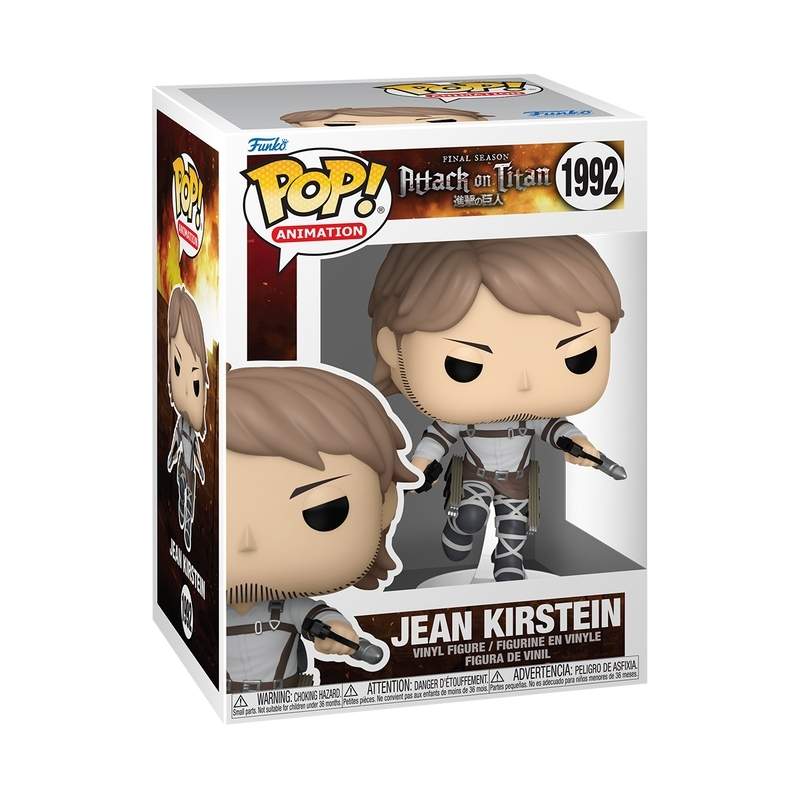 Angreb på Titan Funko Pop Vinyl Figur - Jean Kirstein samleobjekt