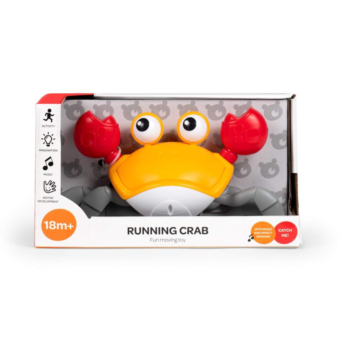 Running Crab Rolig rörlig leksak för barn, interaktiv lek | Hem & Hobby | Pryloteket