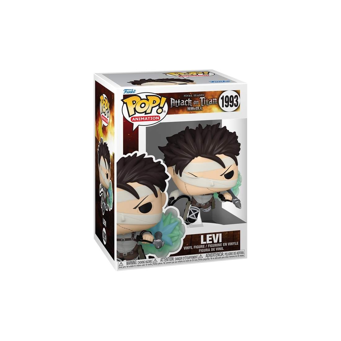 Attack on Titan Funko Pop Vinyl Figur - Levi med bandage | Hem & Hobby | Pryloteket