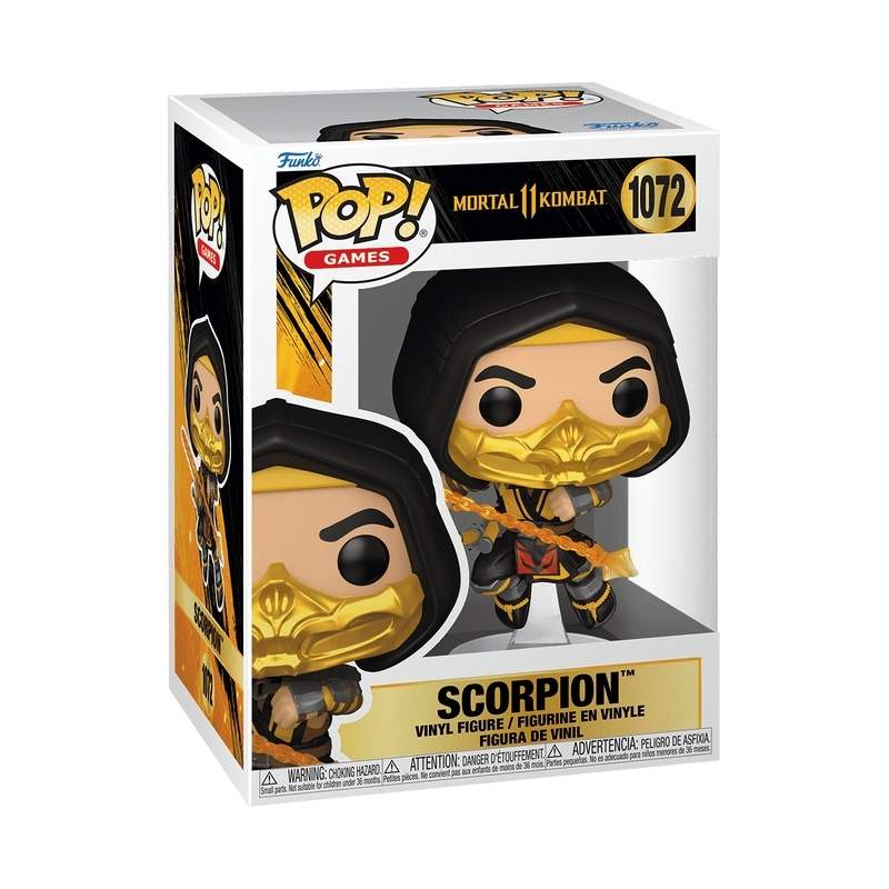 Mortal Kombat Funko Pop Vinyl Figur - Skorpion samleobjekt