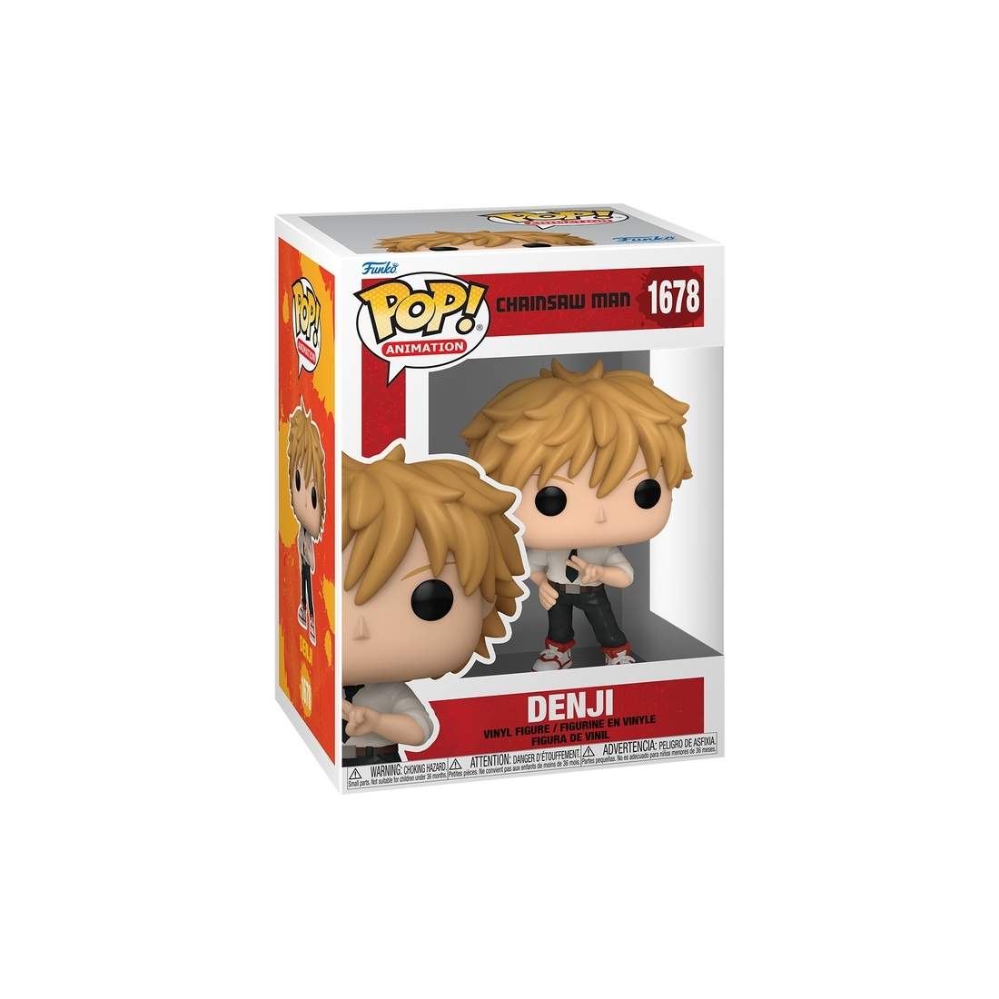 Motorsågsmannen Denji Funko Pop! Vinylfigur samlarobjekt | Hem & Hobby | Pryloteket