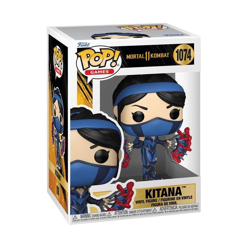 Mortal Kombat Kitana Funko Pop! Vinyl figur samleobjekt