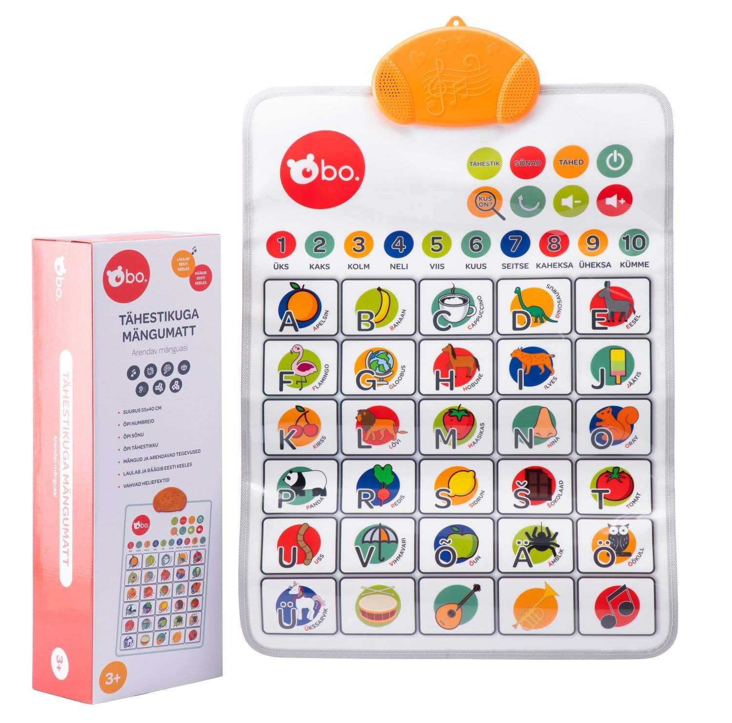 Alphabet Playmat Pedagogisk leksak för barn, estniska språket | Hem & Hobby | Pryloteket
