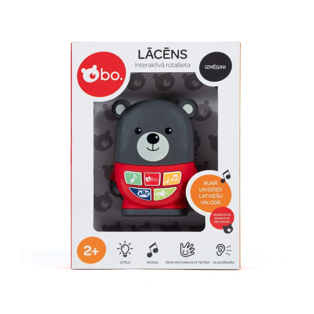 Musikalisk leksak för bebisar, interaktiv björn med ljud | Hem & Hobby | Pryloteket