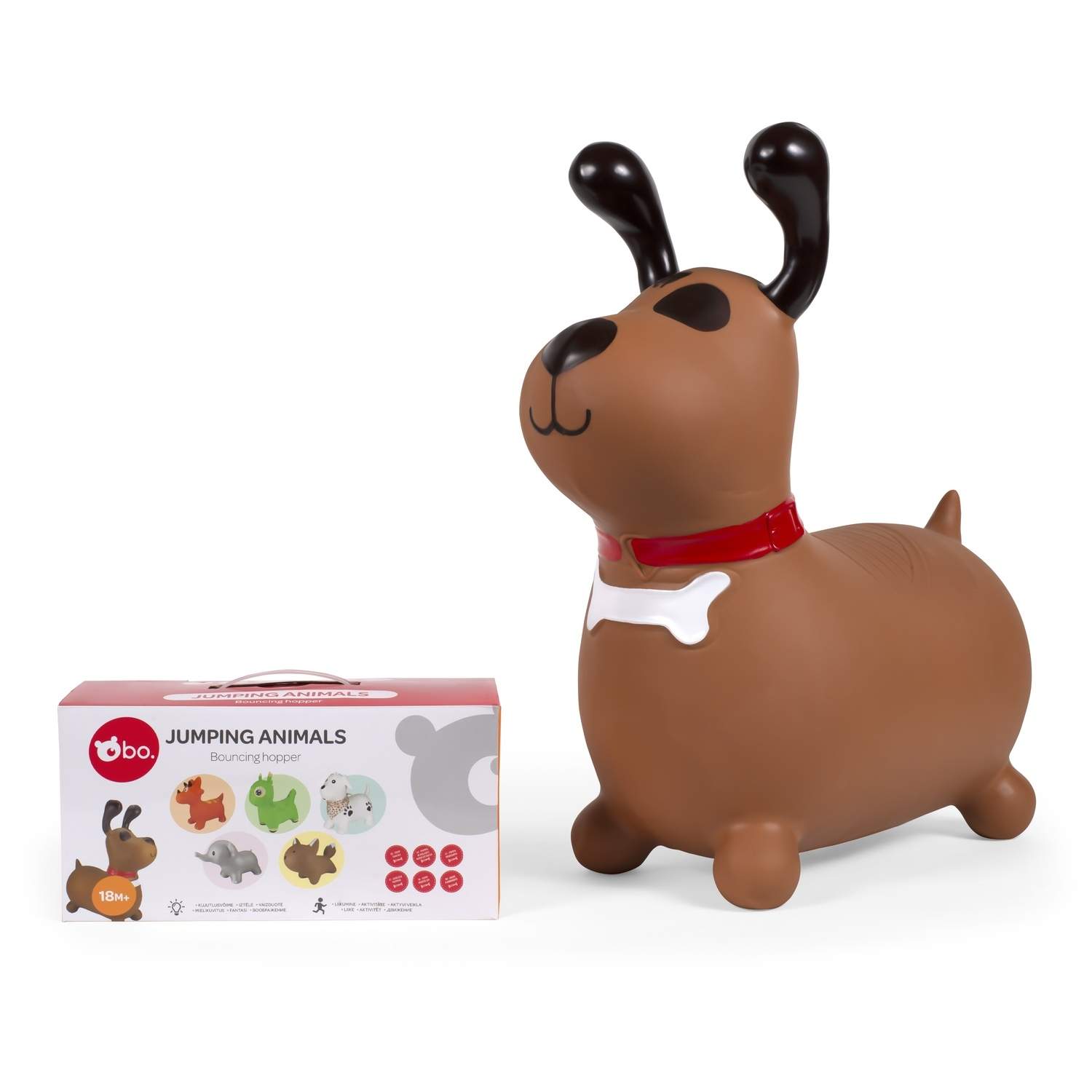 Jumping Animal Toy - Pølsehund design, interaktiv leg