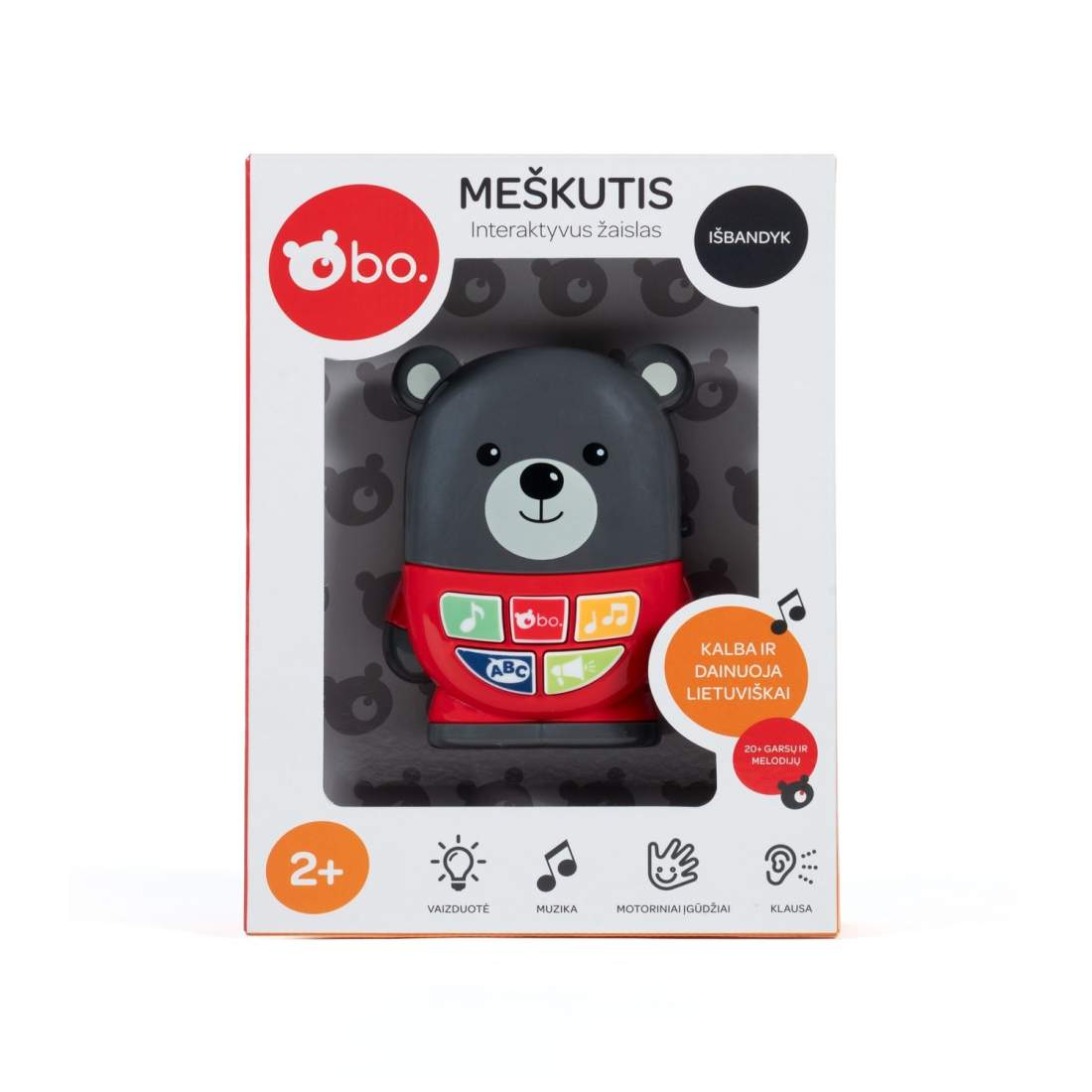 Musikalisk leksak för bebisar - Interaktiv björn med ljud | Hem & Hobby | Pryloteket