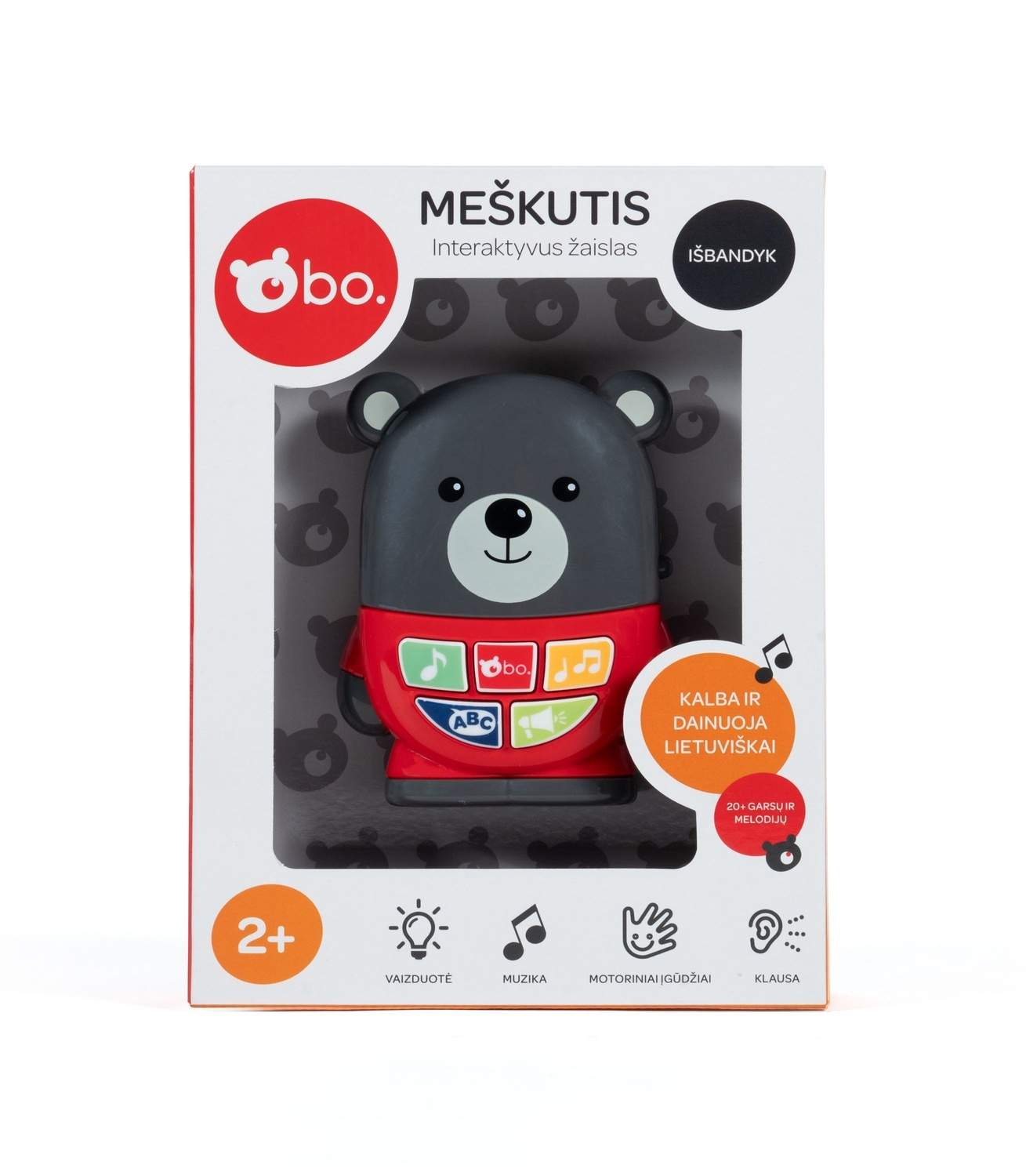 Musiklegetøj til babyer - Interaktiv bjørn med lyde