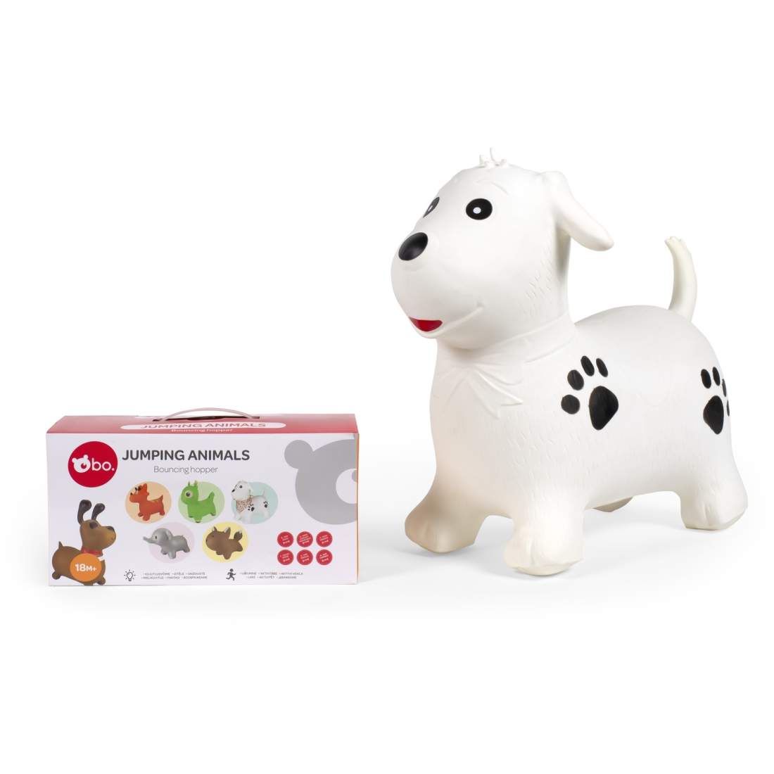Jumping Animal Toy - dalmatisk design, interaktiv lek | Hem & Hobby | Pryloteket