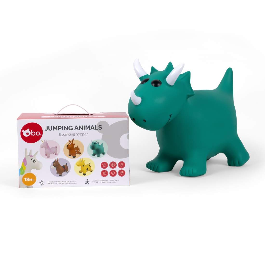 Dinosauriehoppleksak för barn, rolig inomhusaktivitet | Hem & Hobby | Pryloteket