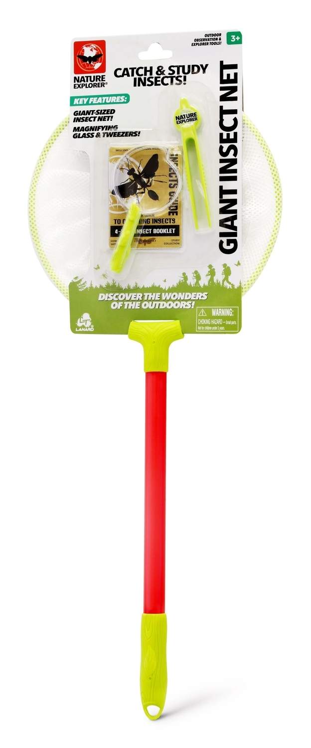Kæmpe insektnet til naturudforskning, 23 cm Størrelse