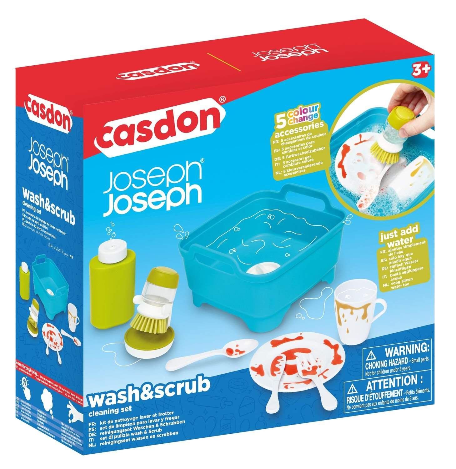 Vask & Skrub Legesæt til børn, Sjovt Bath Time Toy