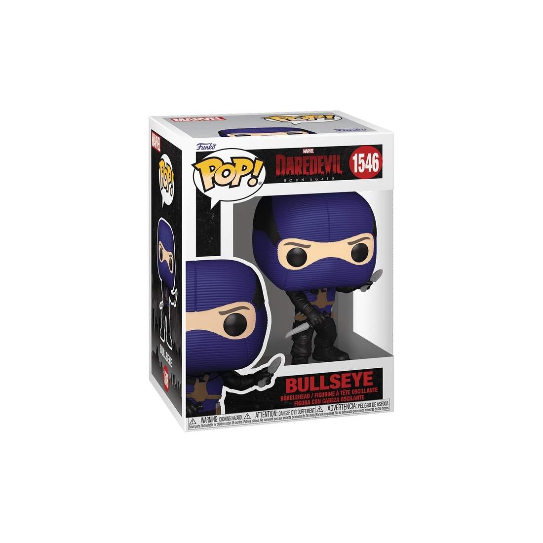 Daredevil Bullseye Funko Pop! Vinylfigur, samlarleksak | Hem & Hobby | Pryloteket
