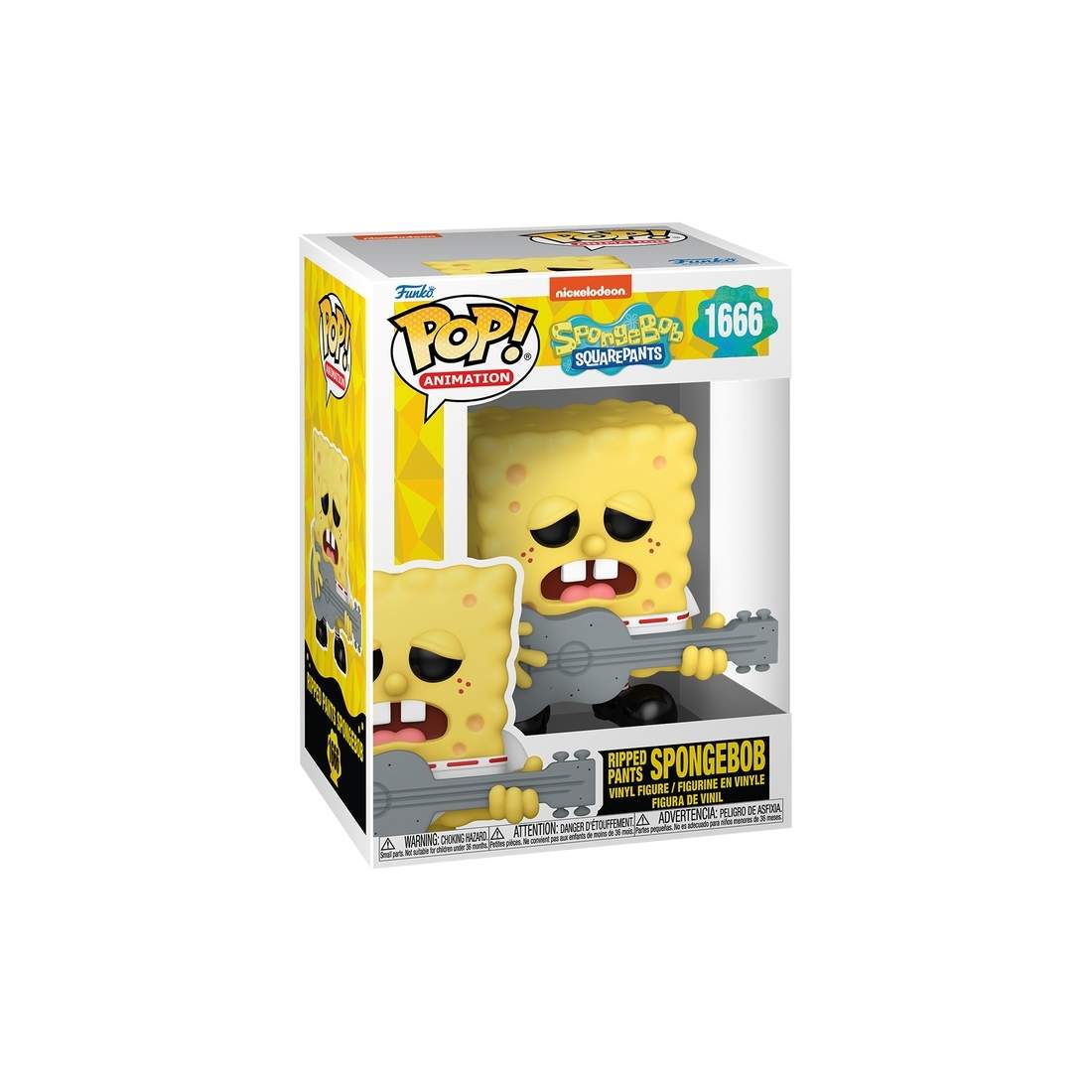Svampbob Vinylfigur med gitarr, samlarobjekt Funko Pop | Hem & Hobby | Pryloteket