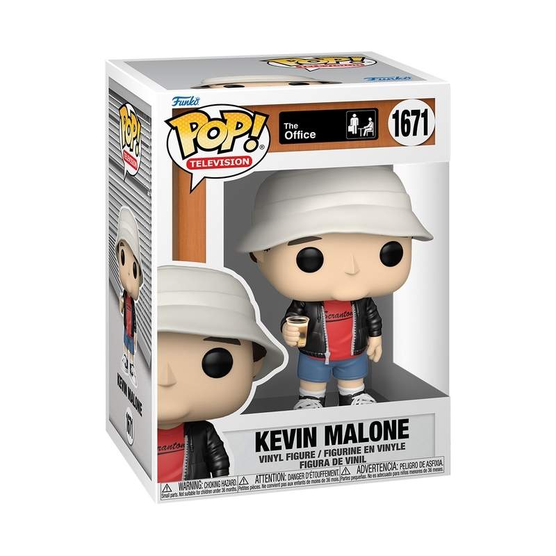Kontoret Kevin Malone Funko Pop! Vinyl figur samleobjekt