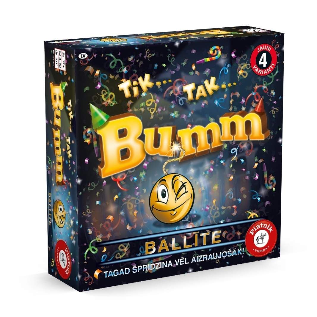 Tik Tak Bomb Party Game – Sjovt for 2-4 spillere, action i højt tempo