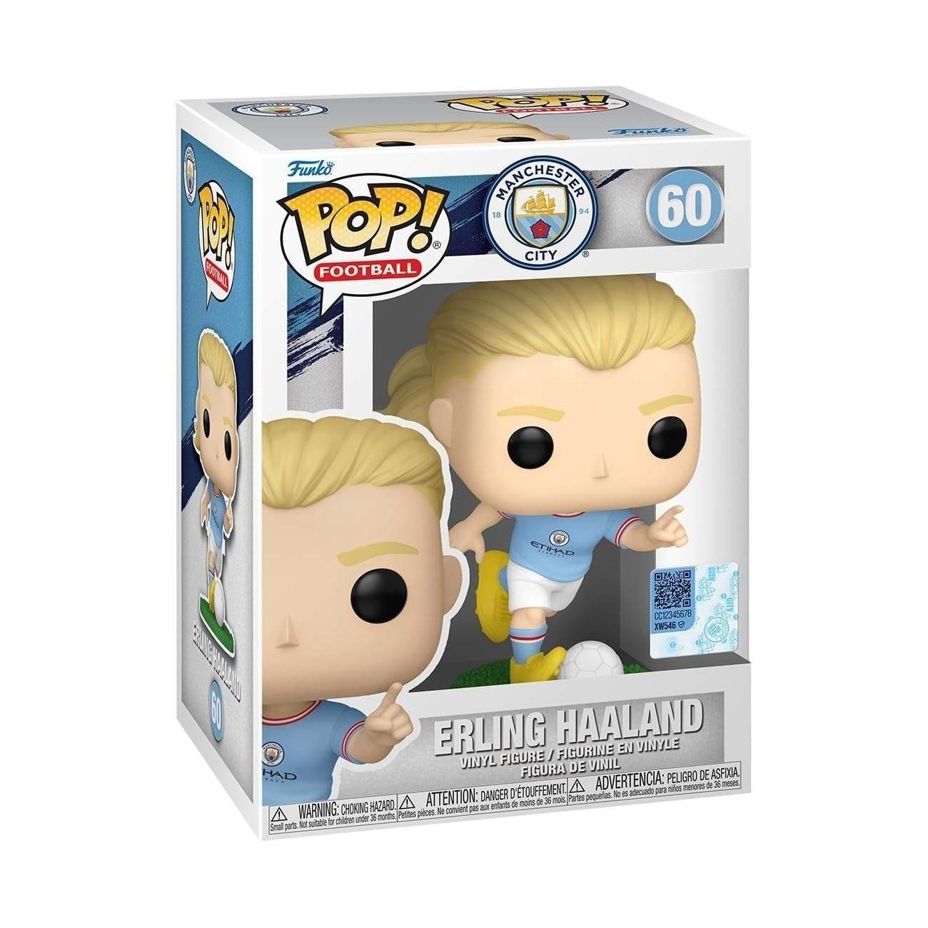 Erling Haaland Funko Pop! Vinylfigur - Manchester City samleobjekt