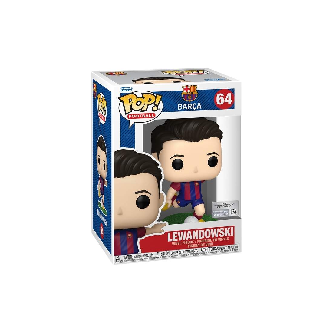 Barcelona Robert Lewandowski Funko Pop! Vinylfigur samlarobjekt | Hem & Hobby | Pryloteket