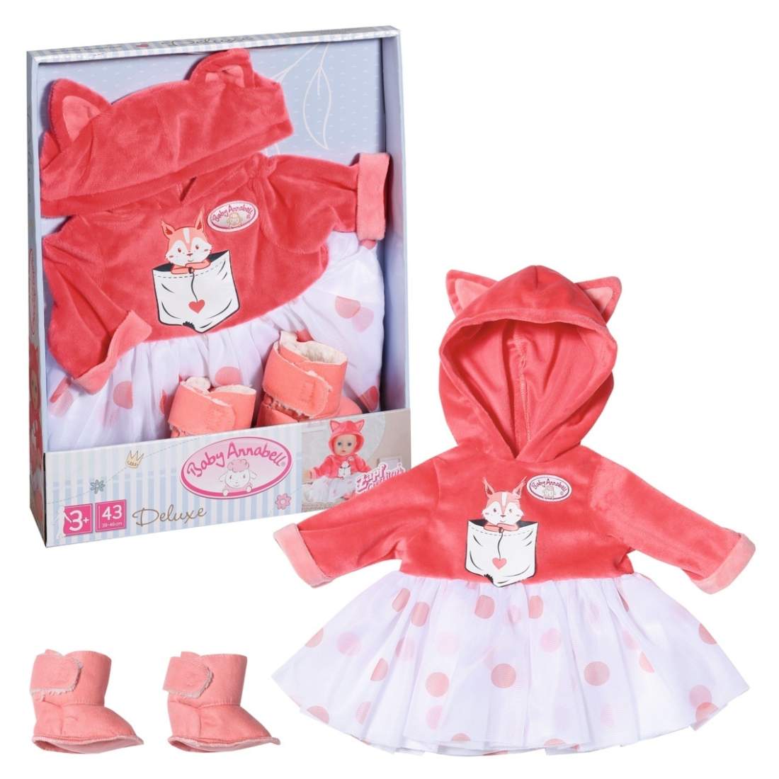 Squirrel Tutu Outfit för 43 cm Baby Annabell Doll | Hem & Hobby | Pryloteket