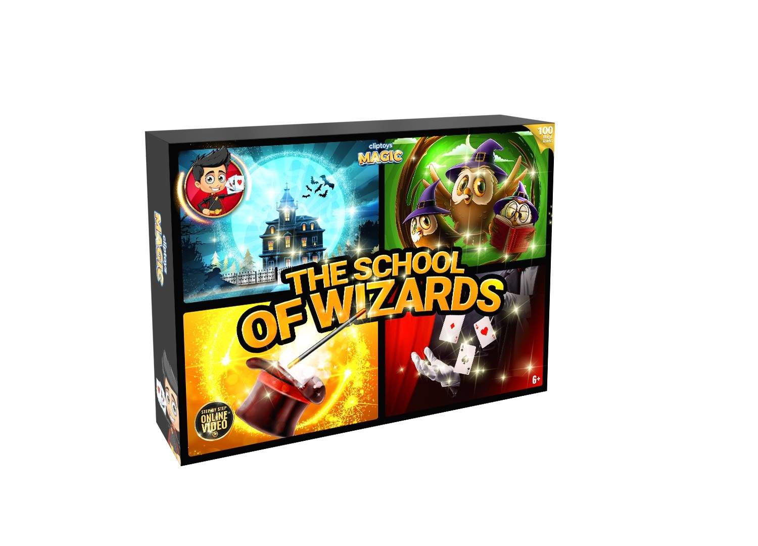 Magic School of Wizards legetøjssæt til kreativ leg