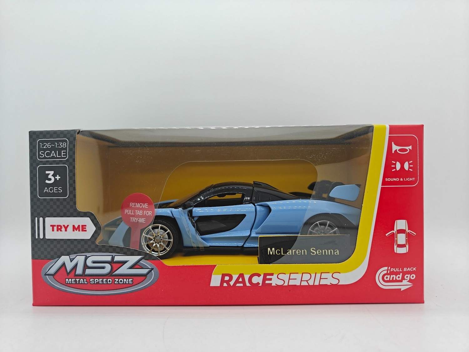 McLaren Senna Die-Cast modellbil, skala 1:32 | Hem & Hobby | Pryloteket