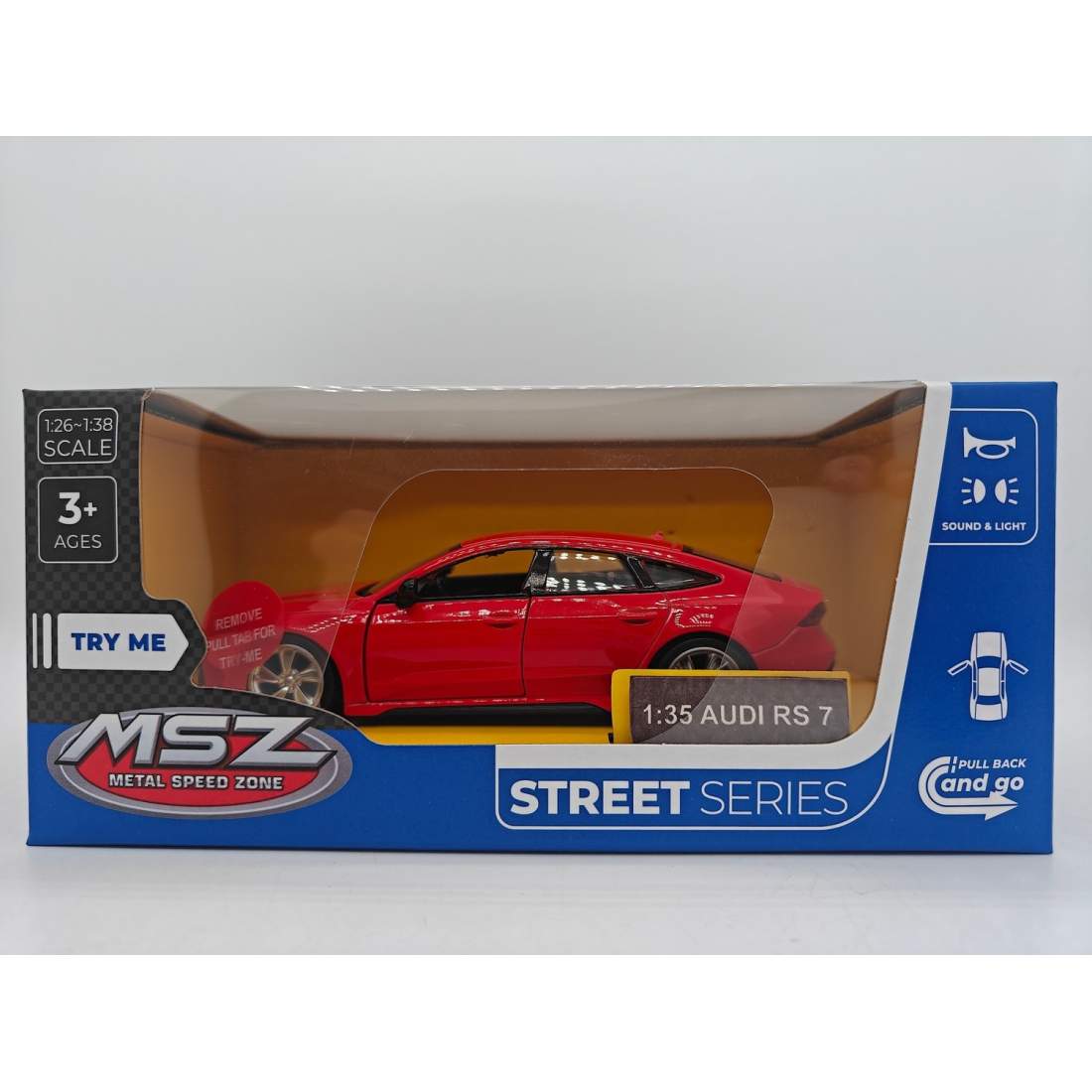 Audi RS 7 Sportback Die-Cast modell, skala 1:35 | Hem & Hobby | Pryloteket