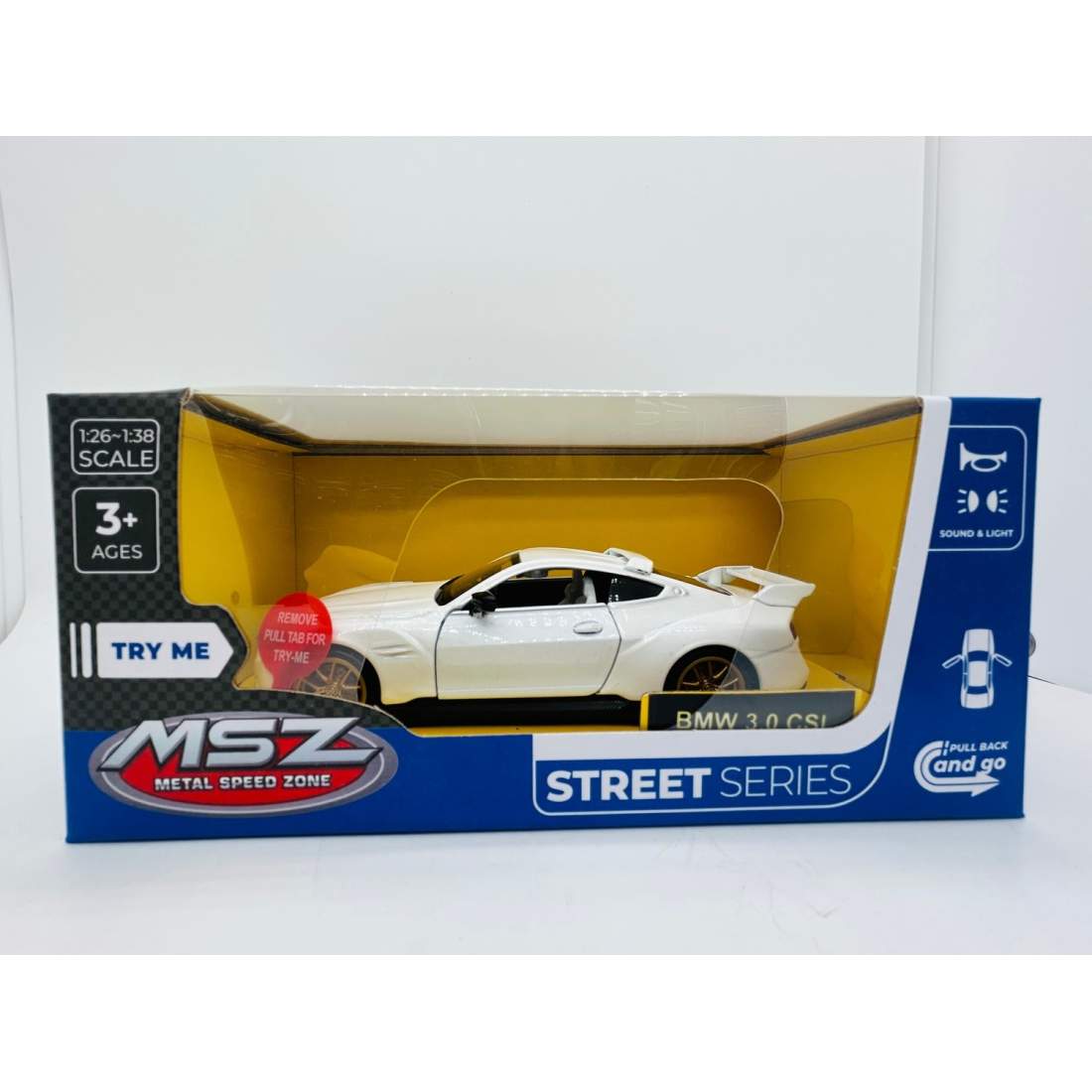 BMW 3.0 CSL formgjuten modell, skala 1:32, samlarbil | Hem & Hobby | Pryloteket