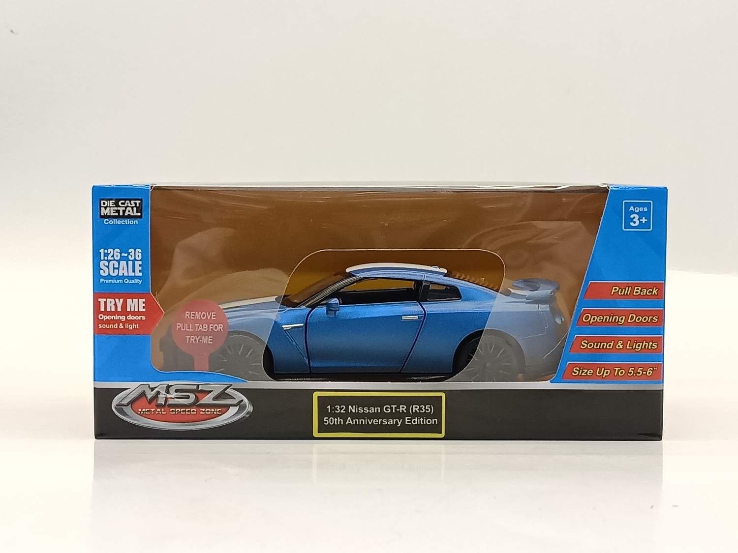 Nissan GT-R R35 Die-Cast Model 1:32 Samlebil
