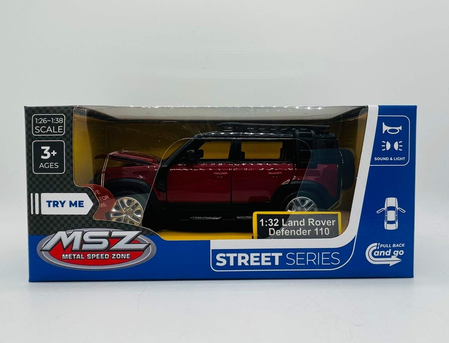 Die-Cast Model 2020 Land Rover Defender 110, skala 1:32