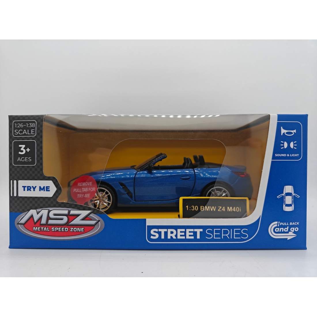 BMW Z4 M40i formgjuten modell, 1:30-skala samlarbil | Hem & Hobby | Pryloteket