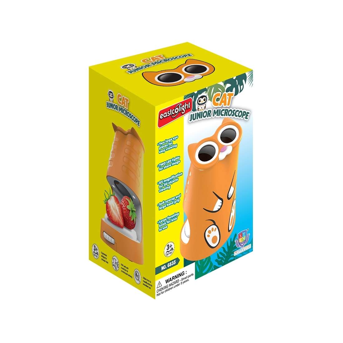 Mikroskop för barn, lätt att använda, pedagogisk leksak | Hem & Hobby | Pryloteket
