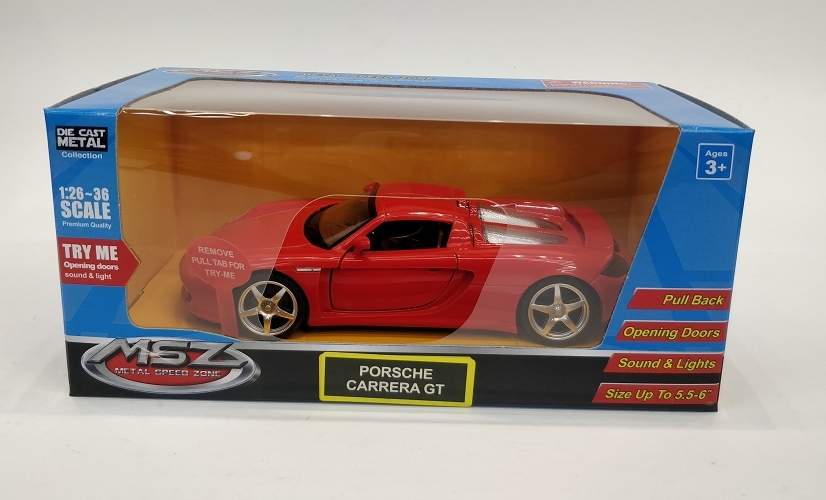Porsche Carrera GT Die-Cast Model, 1:32 Samlerobjekt