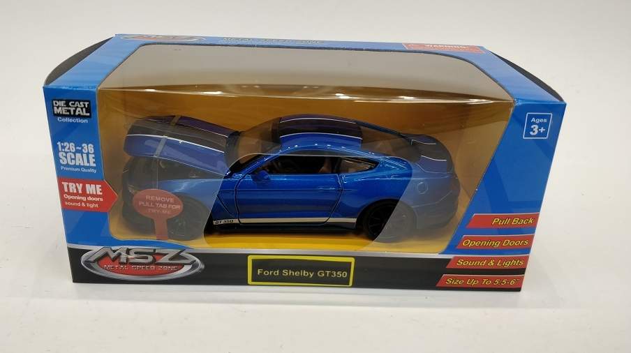 Ford Shelby GT350 die-cast model, 1:32 samleobjekt