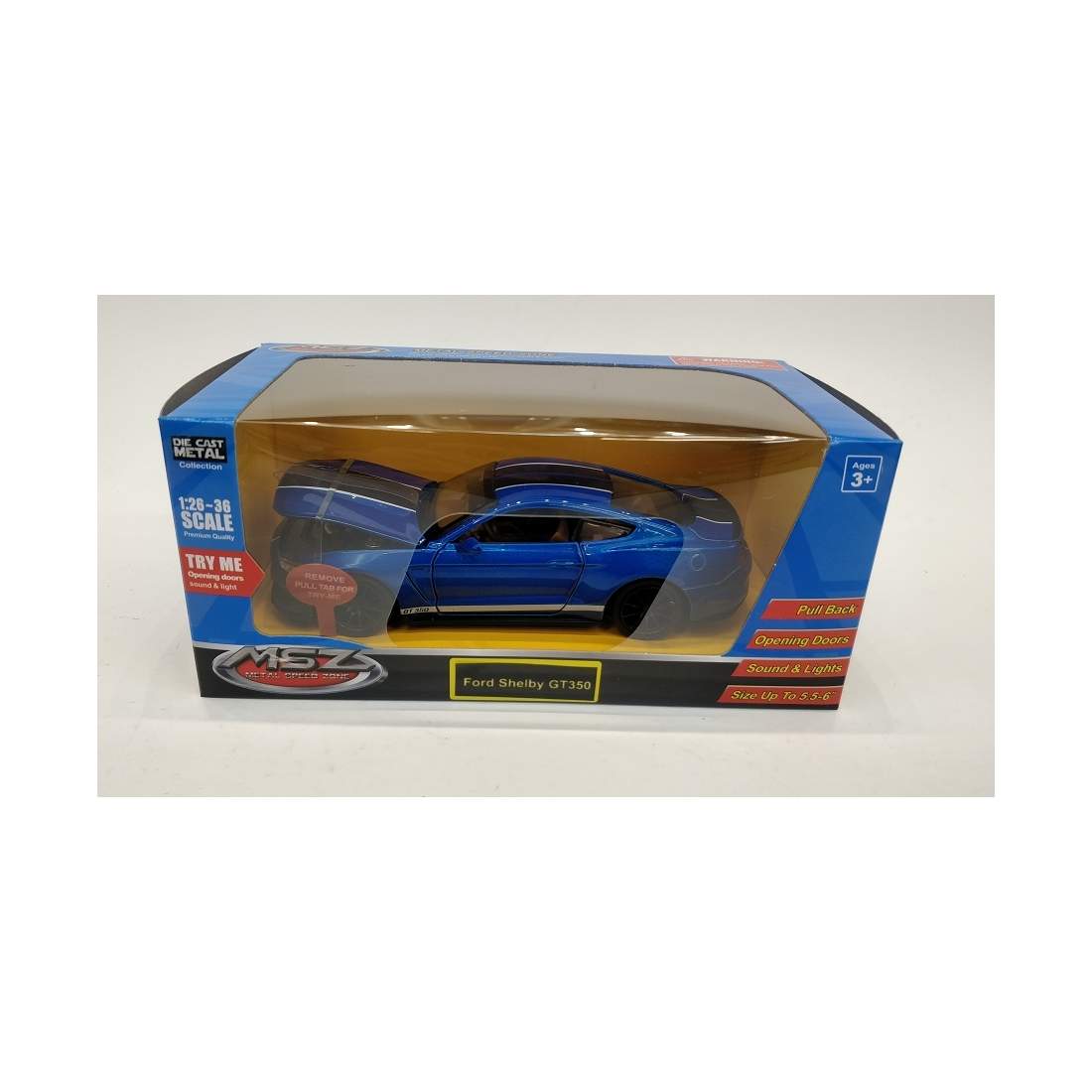 Ford Shelby GT350 formgjuten modell, samlarobjekt i skala 1:32 | Hem & Hobby | Pryloteket