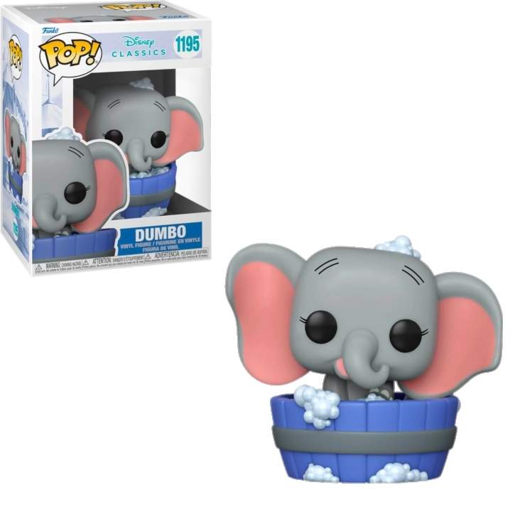 Dumbo Funko Pop! Vinylfigur - Disneykaraktär i badkar | Hem & Hobby | Pryloteket