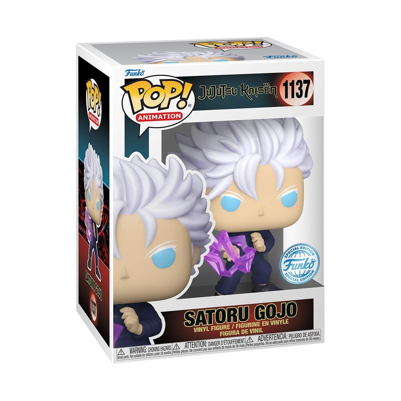 Jujutsu Kaisen Funko Pop Vinyl Figur - Satoru Gojo samleobjekt