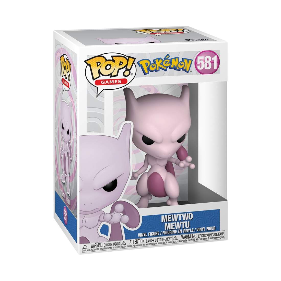 Mewtwo Funko Pop! Vinylfigur - Samlarleksak, 4-tums | Hem & Hobby | Pryloteket