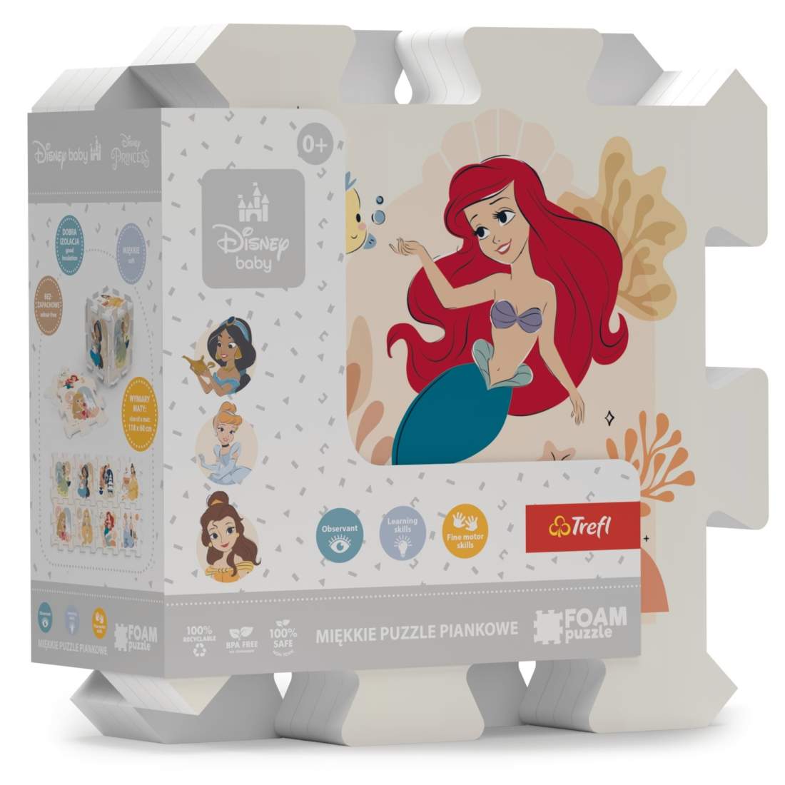 Disney Princess Foam Pussel, 24 bitar, roligt för barn | Hem & Hobby | Pryloteket