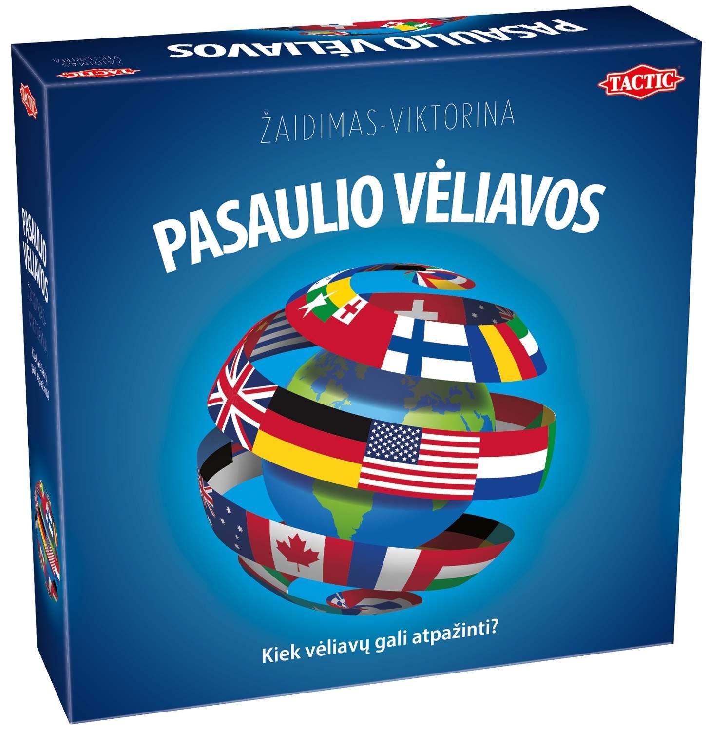 Flag rundt om i verden Brætspil på litauisk sprog