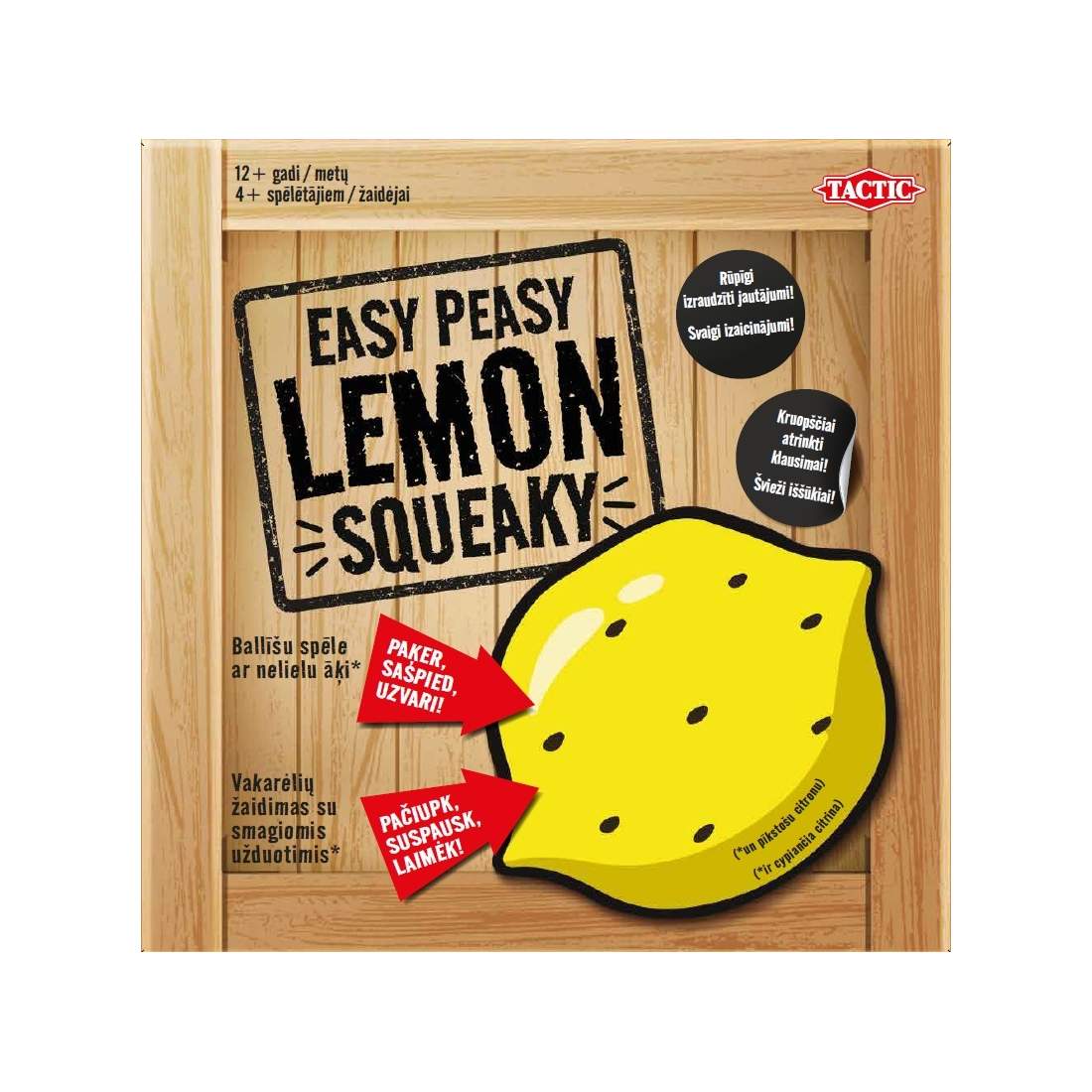 Lemon Squeaky Brädspel för roligt familjespel, 2-4 spelare | Hem & Hobby | Pryloteket